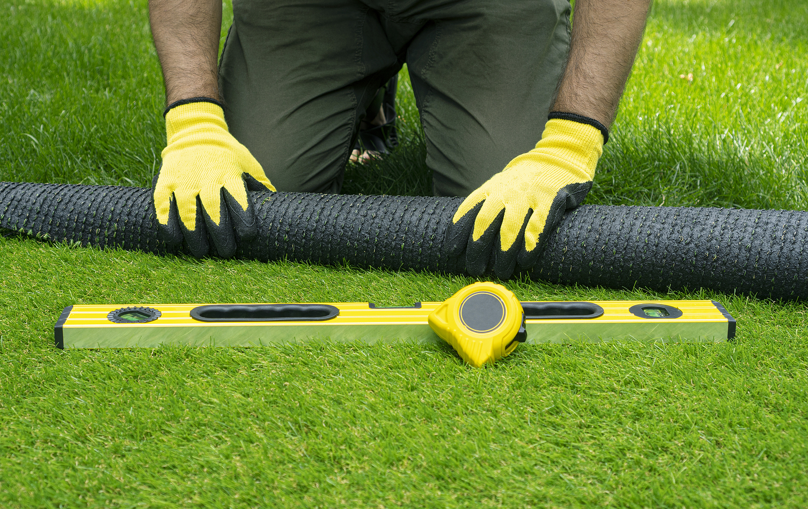 Artificial grass service areas in DFW